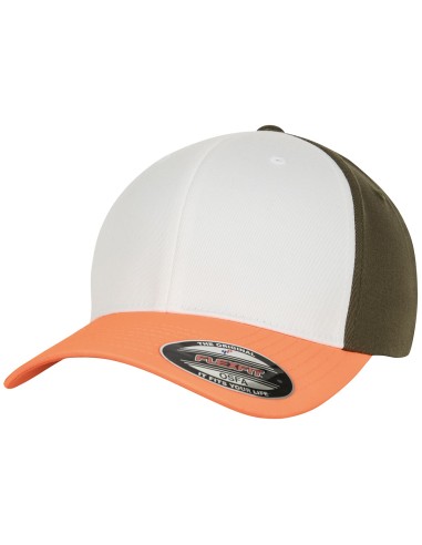 F-6277TT-3-Tone Flexfit Cap